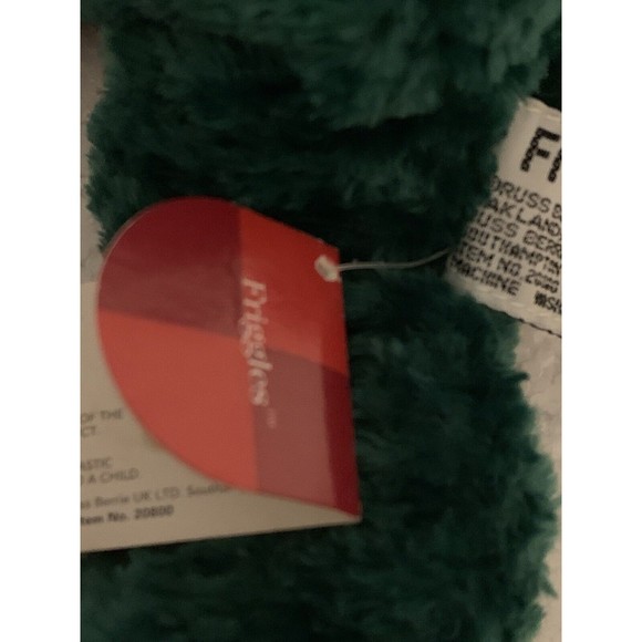 Vintage Russ Berrie Frog Plush Friggles Green 10” Floppy Stuffed Animal Toy TAG - Picture 12 of 14